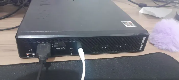 Vendo mini pc top ryzen 3 3200 pro com tela LG de 25 polegadas