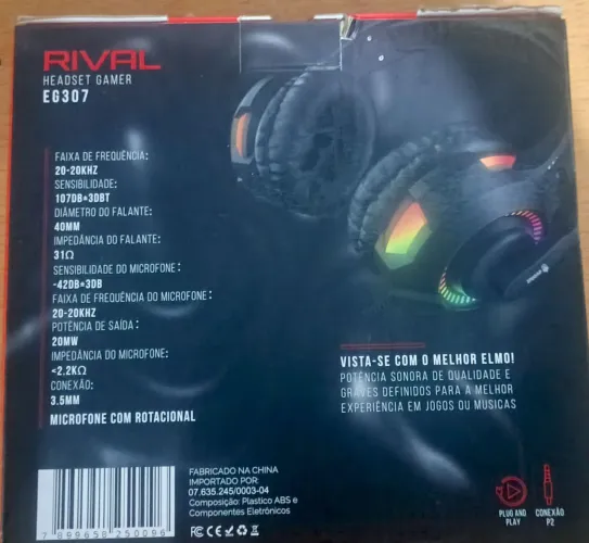 Fone De Ouvido Headset Game
