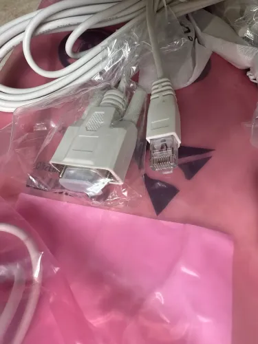 Kit Lote com 3 Cabos de Console RJ45 x DB9 Serial (Cisco, MikroTik, Dell, HP, Huawei)