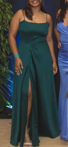 Vestido verde/formatura 