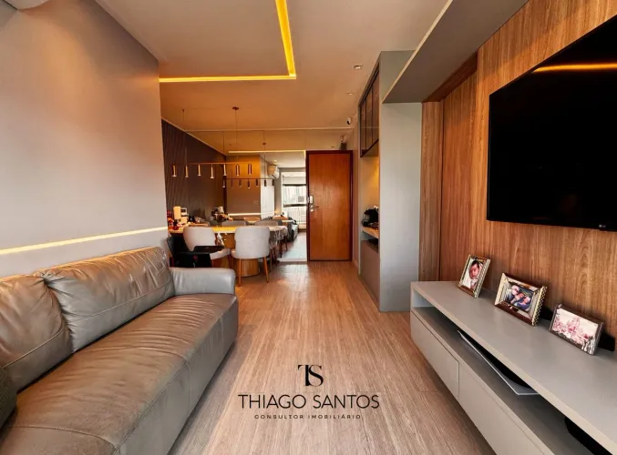 Vendo apartamento Alto Padrão nas Graças - 71m² - 3 quartos - 1 suíte - 2 vagas cobertas.