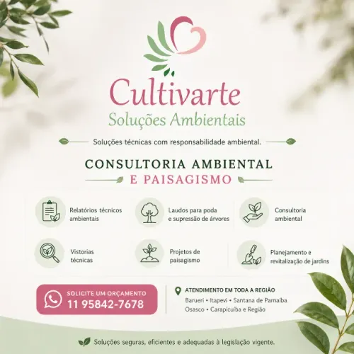 Jardinagem, paisagismo e consultoria ambiental