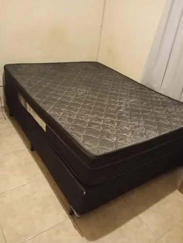 Cama Box + colchão ortopédico D45
