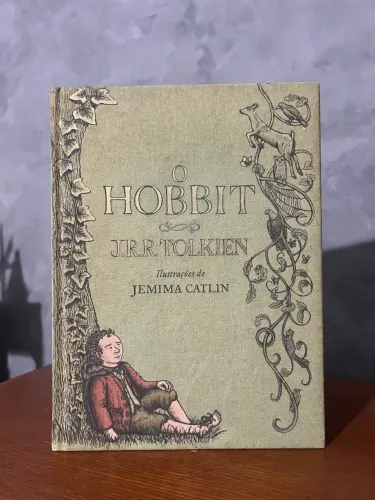 Livro O Hobbit, ilustrada por Jemima Catlin, da WMF Martins Fontes, 2013