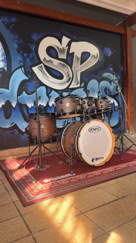 Bateria Rmv Cross 3 Tons Bumbo 20 Polegadas Completa Com Ferragens