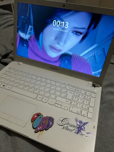 Notebook Samsung + Mouse Gamer RGB inclusos ou Troco por tablet 