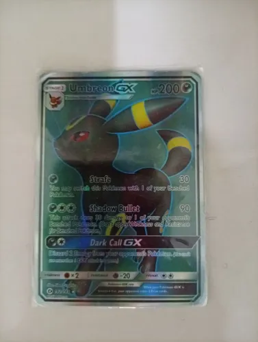 Carta Pokémon Umbreon GX