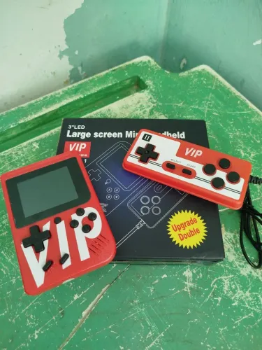 Mini Game Portátil Retrô 2 Controles + 500 Jogos