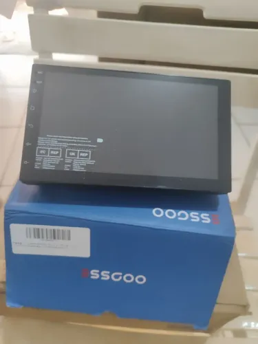Multimídia ESSGOO 7 polegadas + câmera Nova
