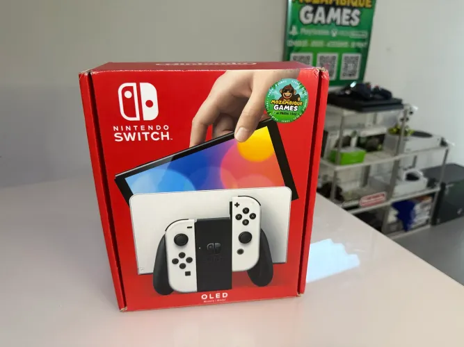 Nintendo Switch Oled *** Cartão até 10X ( Loja ) 