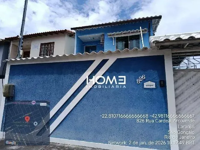 Casa com 2 dormitórios à venda, 130 m² por R$ 139.000 - Laranjal - São Gonçalo/RJ