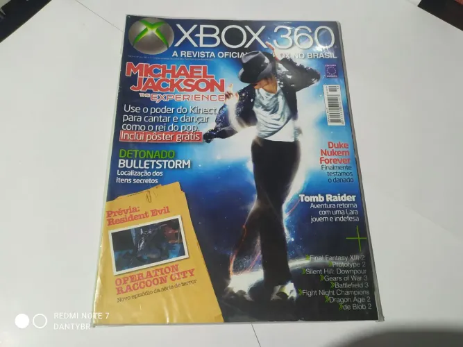 Revista Xbox com detonado bulletstorm + poster