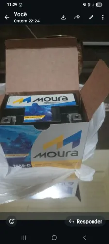 Bateria moto Moura 5AP