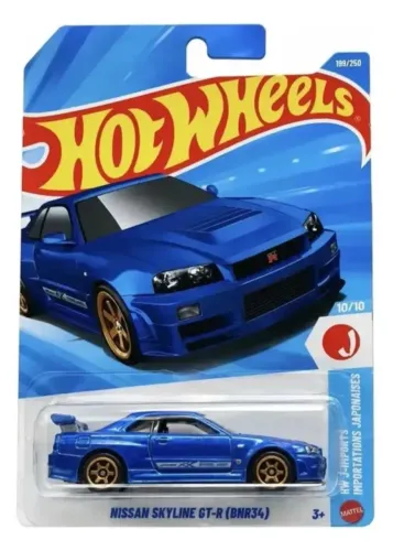 Skline R34 hot wheels