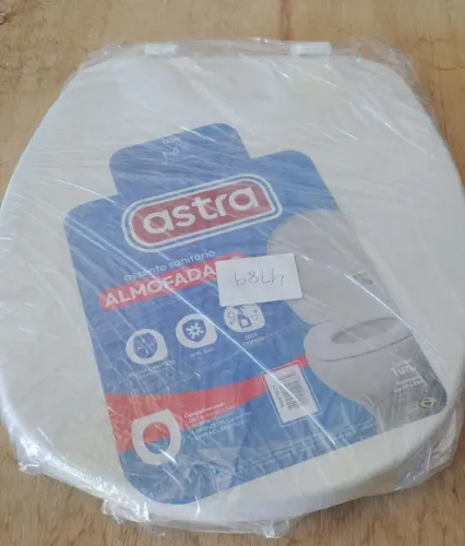 Assento sanitário almofadado Astra 