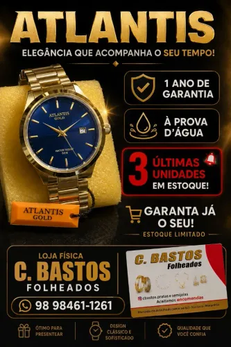 Relógio Atlantis