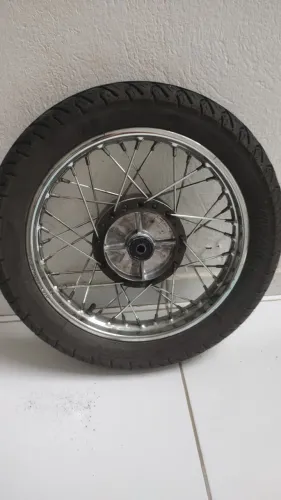Roda traseira da biz 125 2015 completa 