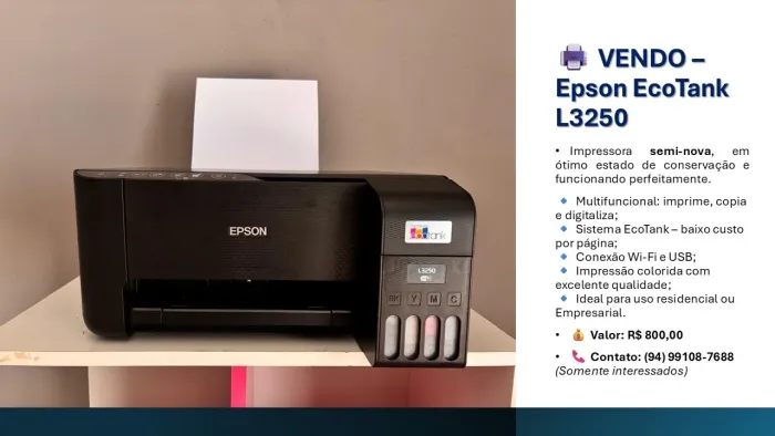 Venda de Impressora Epson
