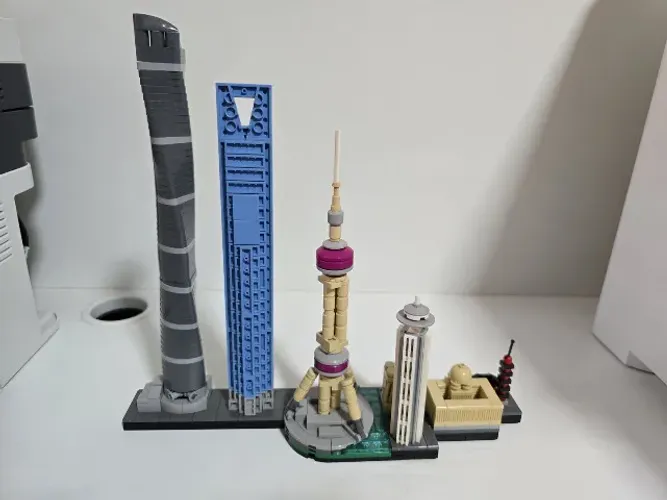 Lego Skyline Shanghai