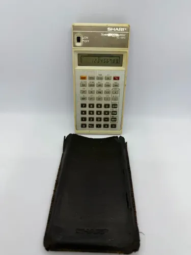 Calculadora Antiga Sharp EL-5812 Made in Japan