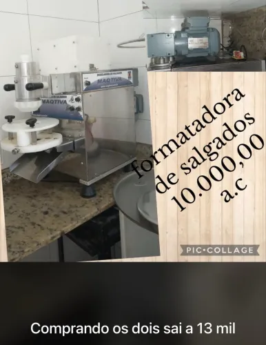 Modeladora de salgadinho industrial