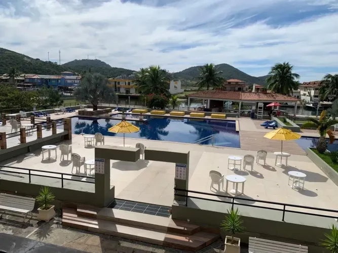 Apartamento de Sala/Quarto no Bairro Gamboa em Cabo Frio