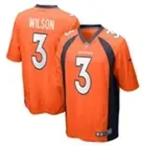Russell Wilson Denver Broncos Nike Game Jersey - Orange