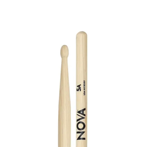 Baqueta Nova 5A Ponta de Madeira by Vic Firth (Hickory)