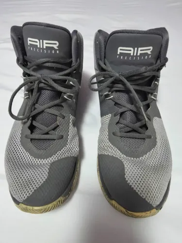 Tênis de Basquete Nike Air Precision Número 46 Cinza
