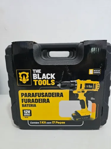 Parafusadeira kit com 17 peças