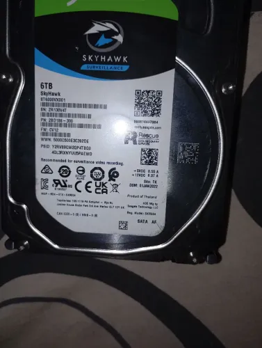 HD 6 TB SKYHAWK 