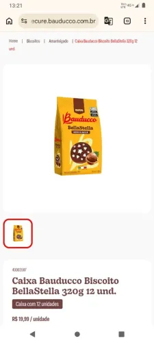 Biscoitos tabauducco diretamente da fábrica