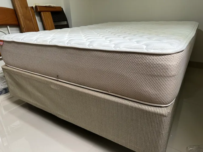 Cama e box - casal 