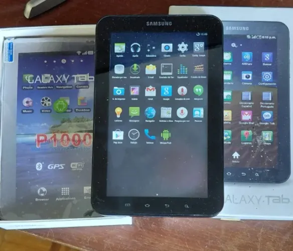 Samsung Galaxy Tab de 7 polegadas, modelo GT-P1000 -71- * 
