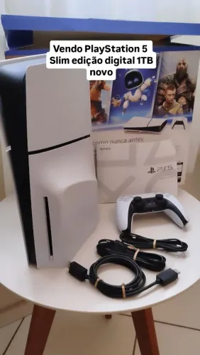 PS5 Slim Edição Digital 1TB