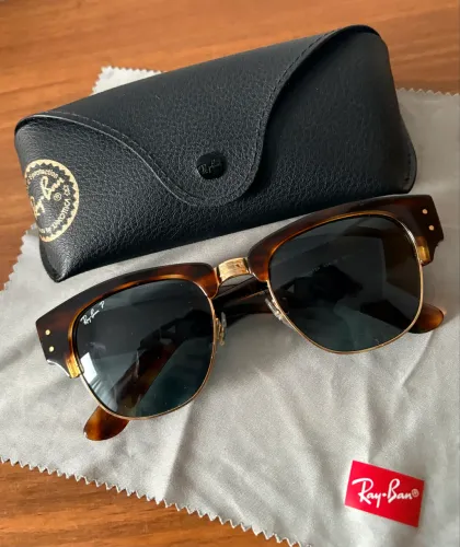 Óculos Ray Ban Mega Clubmaster Lente Polarizada
