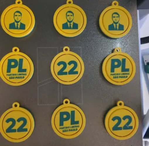 Chaveiro do 13 e do 22