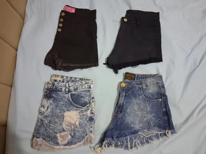 4 shorts por 30