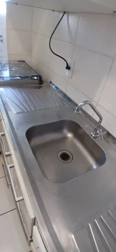 Pia cozinha 1,50 inox