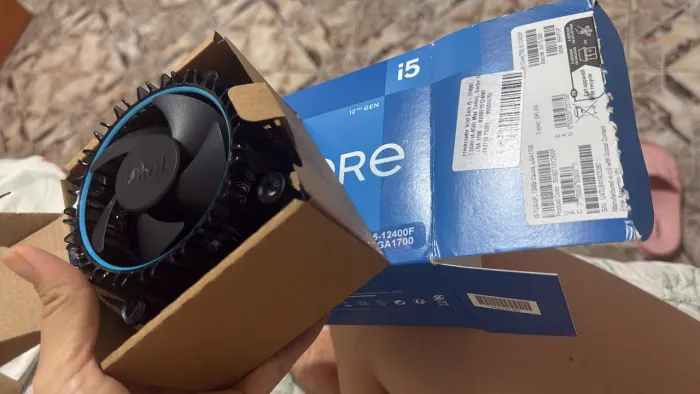 Cooler Intel novo 