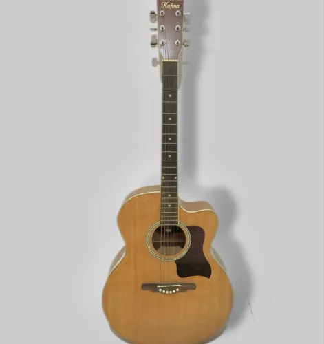 Violão Hofma Jumbo YE 223NT com Case - Excelente Estado