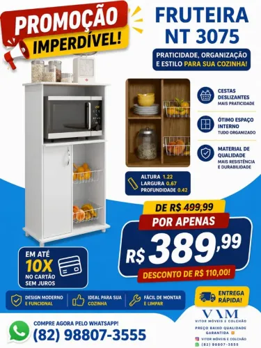 PROMOÇÃO FRUTEIRA NT 3075
