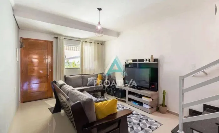 Sobrado com 3 dormitórios à venda, 96 m² - Parque das Nações - Santo André/SP