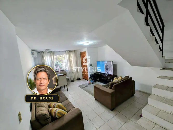 Casa Duplex de Condomínio com 2 Quartos em Cascadura - Sem Condomínio! M13T