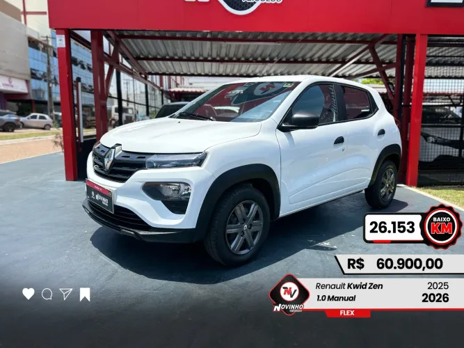 Renault Kwid Zen 1.0 Flex 12V 5P Mec. 2026