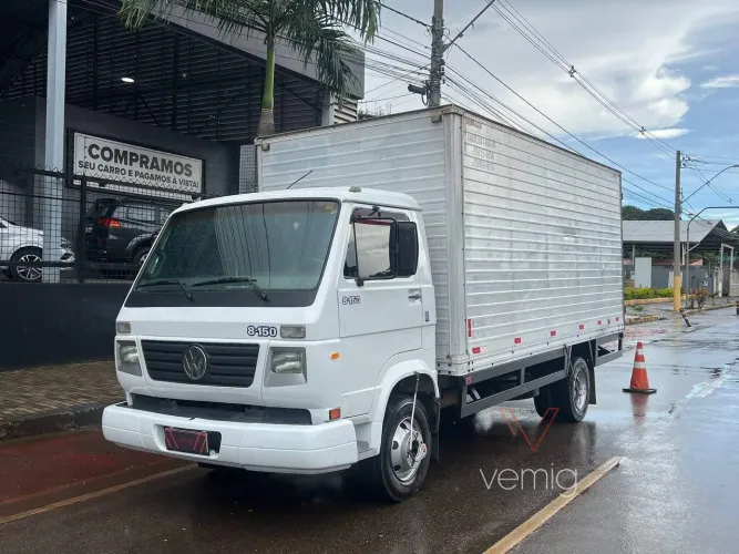 8-150 CAMINHÃO 3/4 VW 8.150 8150 WORKER BAÚ Ñ 710 815 915 816 CARGO BRANCA 2001/2002
