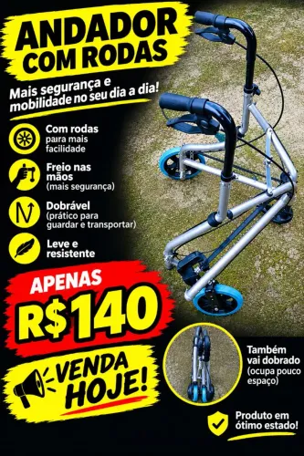 Andador triciclo