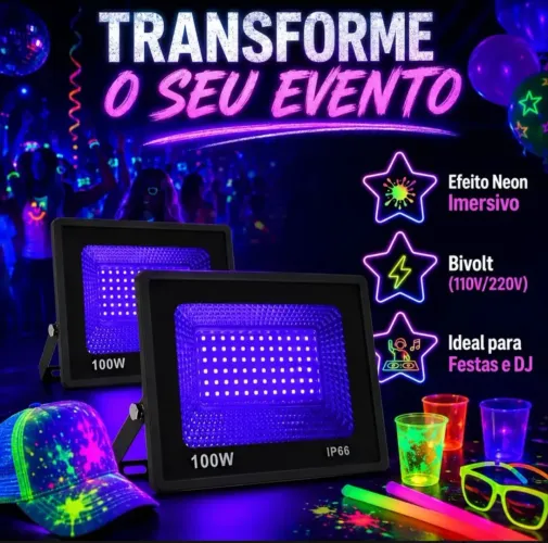 Luz UV 100 wats 