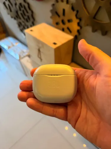 Fone JBL Bluetooth Sem Fio - Branco - Com Estojo