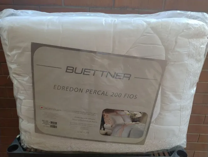 Edredon buettner 200 fio Queen novo so venda 
